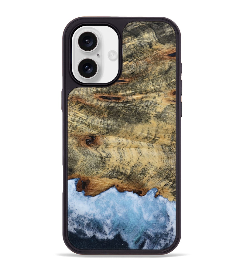 iPhone 16 Plus Wood Phone Case - Vicki (Coastal, 799442)