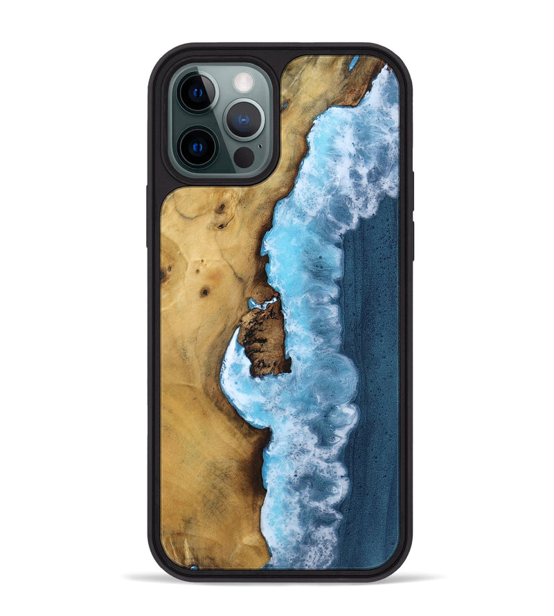 iPhone 12 Pro Max Wood Phone Case - Iliana (Coastal, 799446)