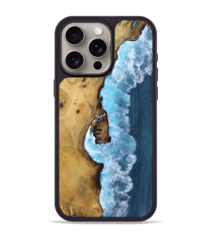 iPhone 15 Pro Max Wood Phone Case - Iliana (Coastal, 799446)