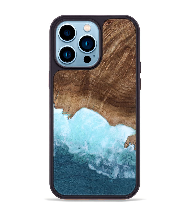 iPhone 14 Pro Max Wood Phone Case - Louisa (Coastal, 799448)