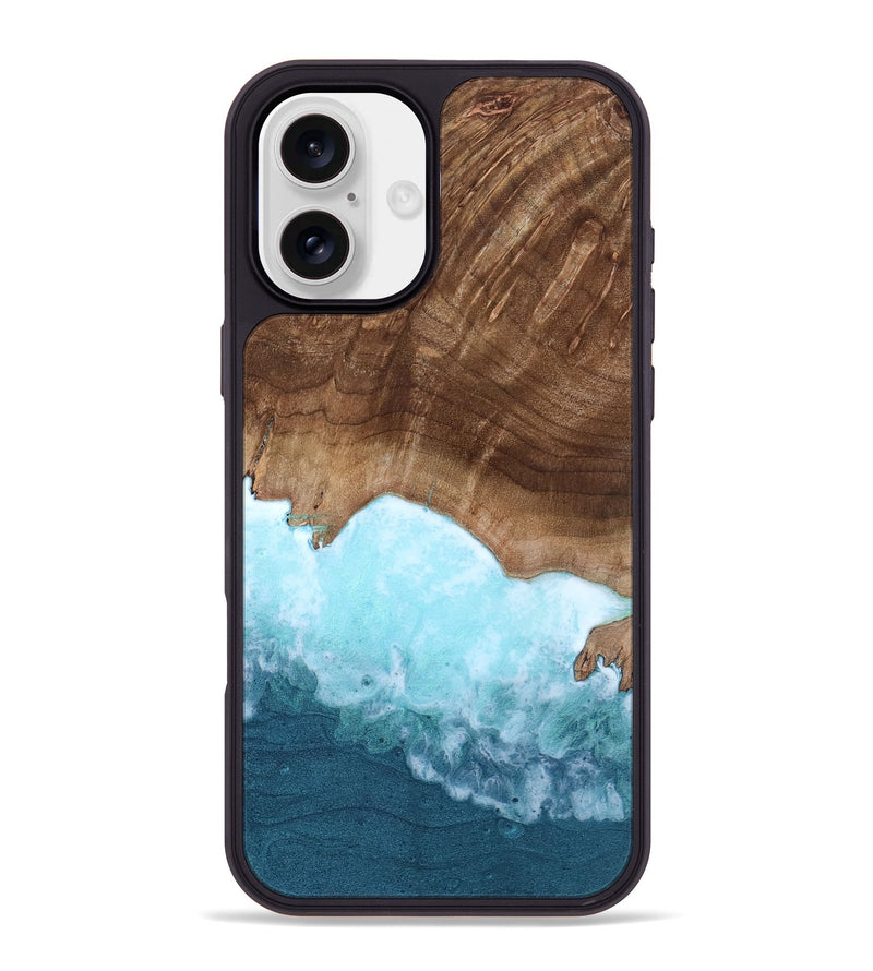 iPhone 16 Plus Wood Phone Case - Louisa (Coastal, 799448)