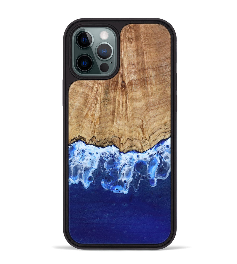 iPhone 12 Pro Max Wood Phone Case - Janiyah (Coastal, 799451)