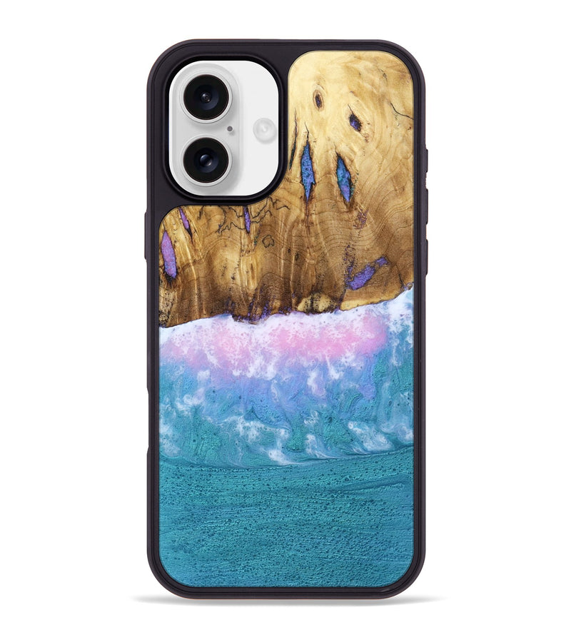 iPhone 16 Plus Wood Phone Case - Oda (Coastal, 799453)