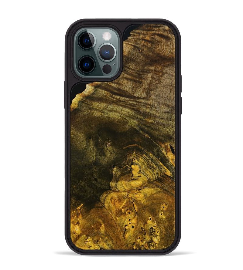iPhone 12 Pro Max Wood Phone Case - Quintin (Wood Burl, 799454)