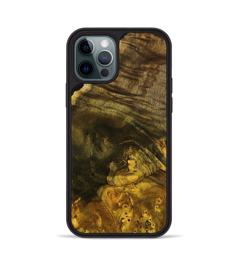 iPhone 12 Pro Wood Phone Case - Quintin (Wood Burl, 799454)