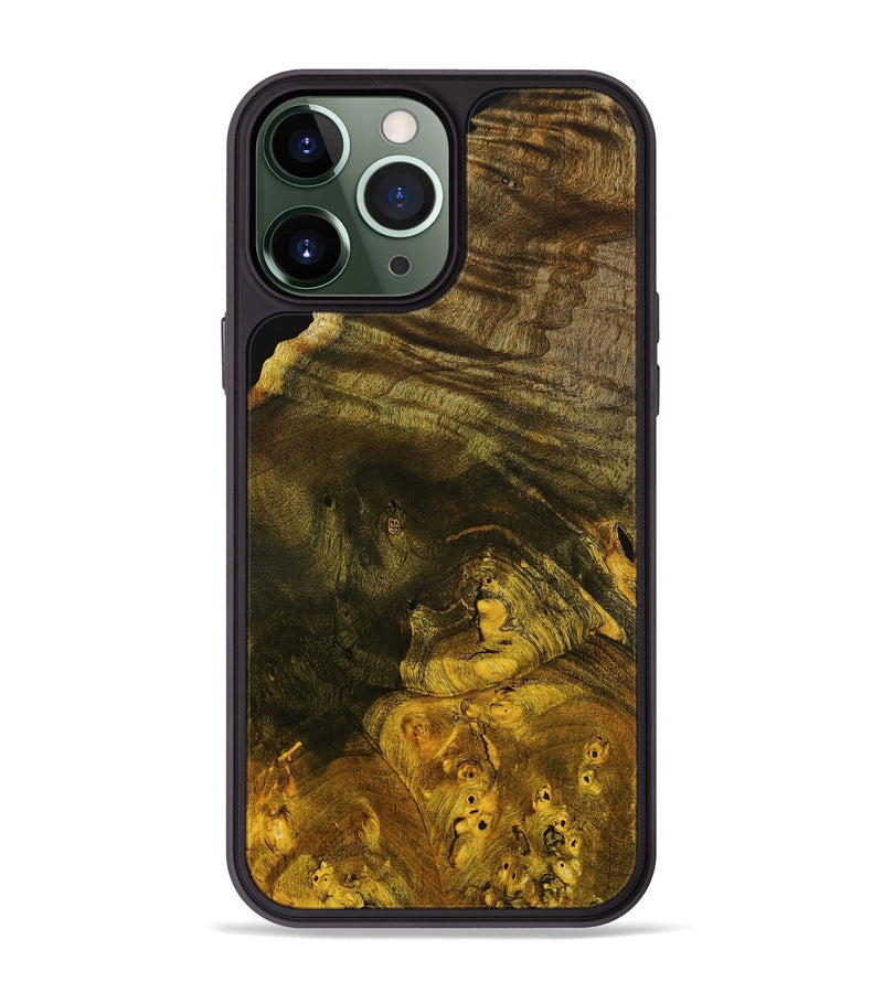 iPhone 13 Pro Max Wood Phone Case - Quintin (Wood Burl, 799454)