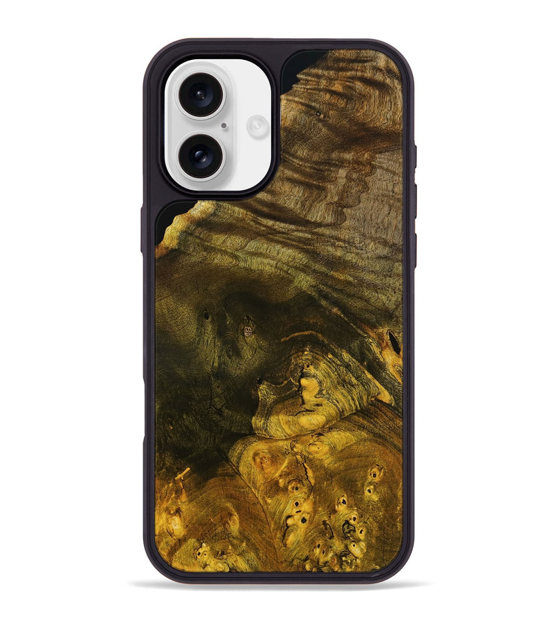 iPhone 16 Plus Wood Phone Case - Quintin (Wood Burl, 799454)