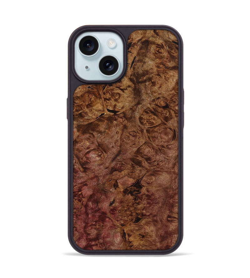 iPhone 15 Wood Phone Case - Pablo (Wood Burl, 799455)