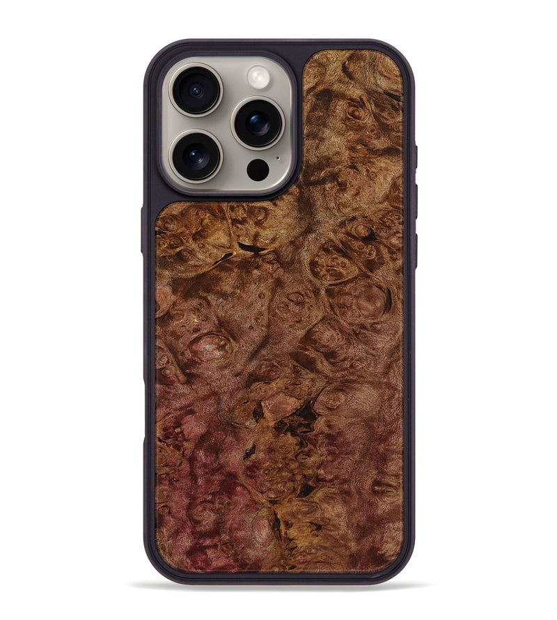 iPhone 16 Pro Max Wood Phone Case - Pablo (Wood Burl, 799455)