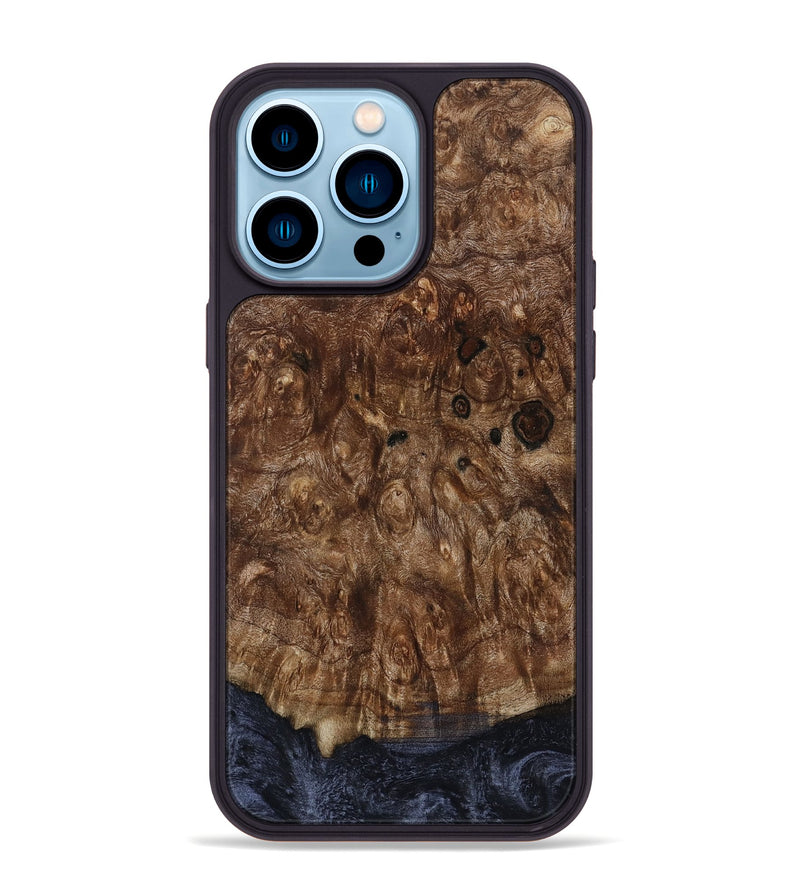 iPhone 14 Pro Max Wood Phone Case - Cloe (Wood Burl, 799456)