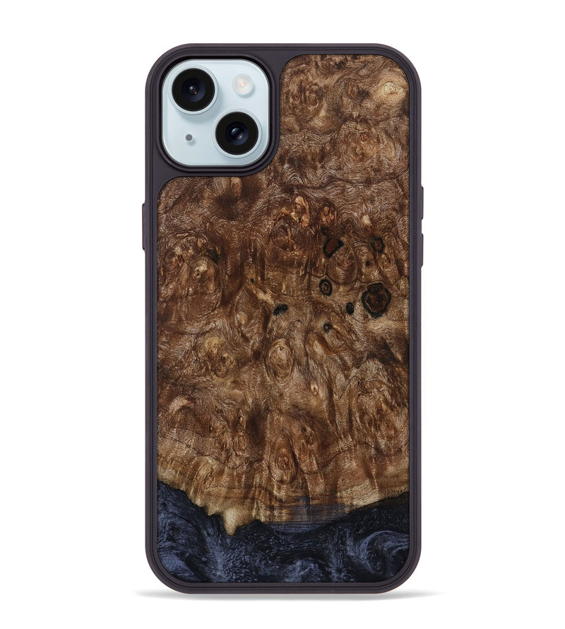 iPhone 15 Plus Wood Phone Case - Cloe (Wood Burl, 799456)