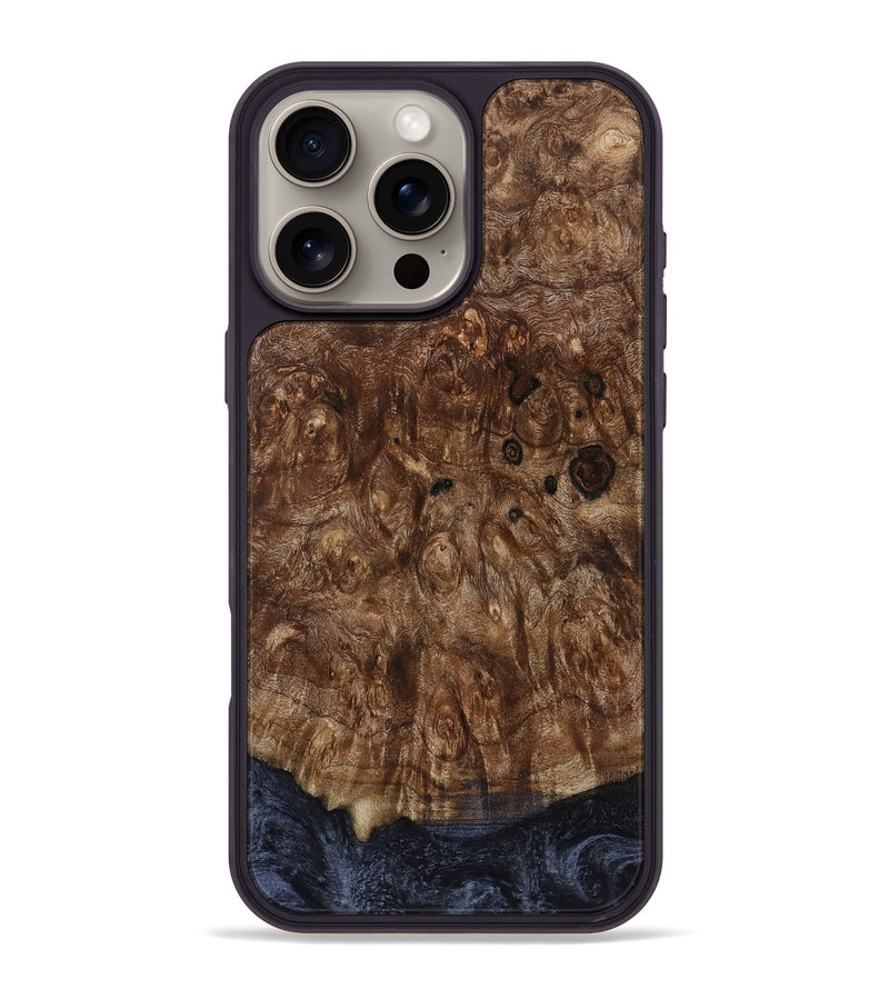 iPhone 16 Pro Max Wood Phone Case - Cloe (Wood Burl, 799456)