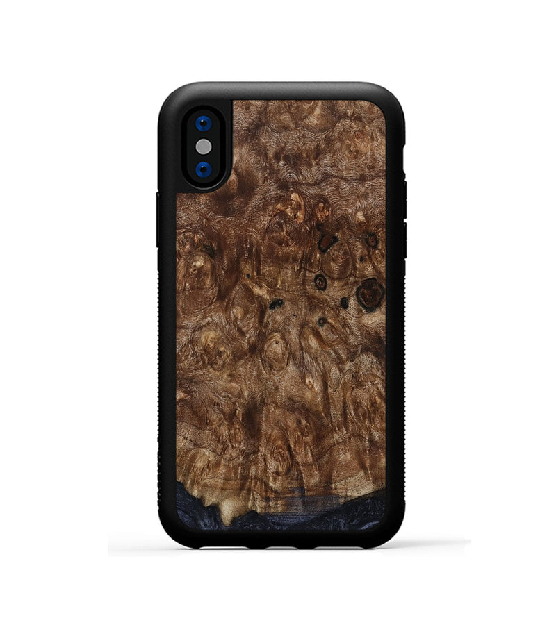 iPhone Xs Wood Phone Case - Cloe (Wood Burl, 799456)