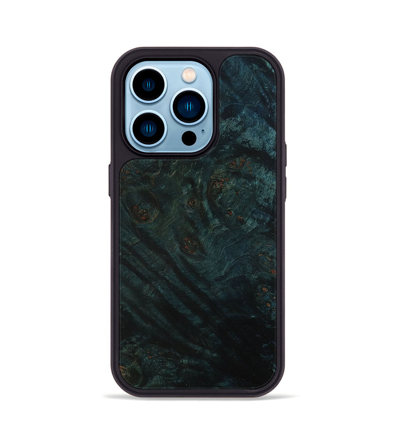 iPhone 14 Pro Wood Phone Case - Latrice (Wood Burl, 799457)