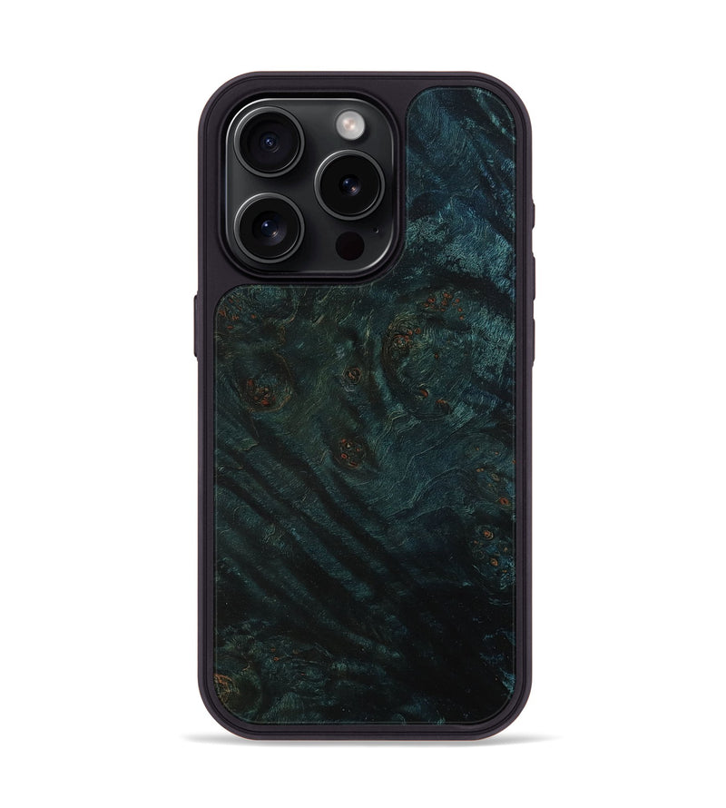 iPhone 15 Pro Wood Phone Case - Latrice (Wood Burl, 799457)