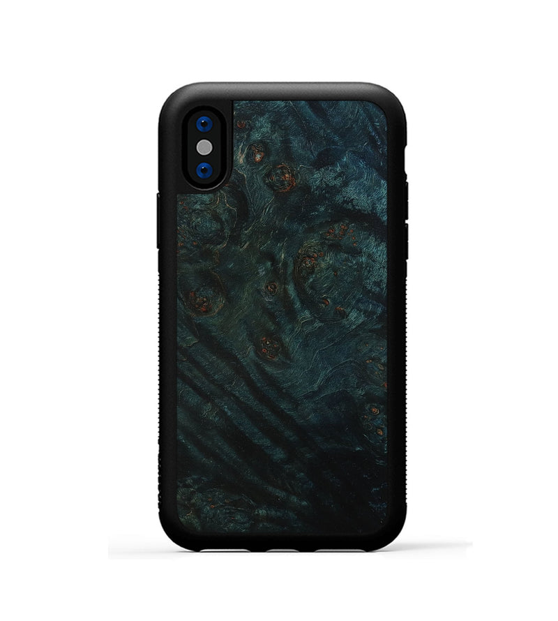 iPhone Xs Wood Phone Case - Latrice (Wood Burl, 799457)