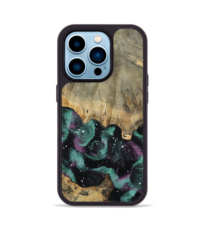iPhone 14 Pro Wood Phone Case - Austen (Cosmos, 799461)