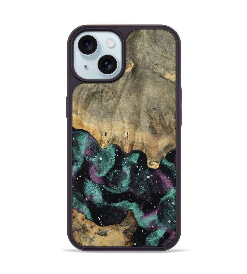 iPhone 15 Wood Phone Case - Austen (Cosmos, 799461)