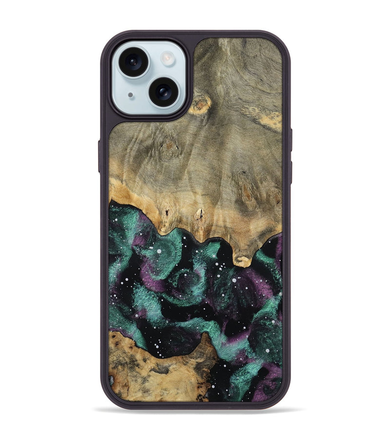 iPhone 15 Plus Wood Phone Case - Austen (Cosmos, 799461)