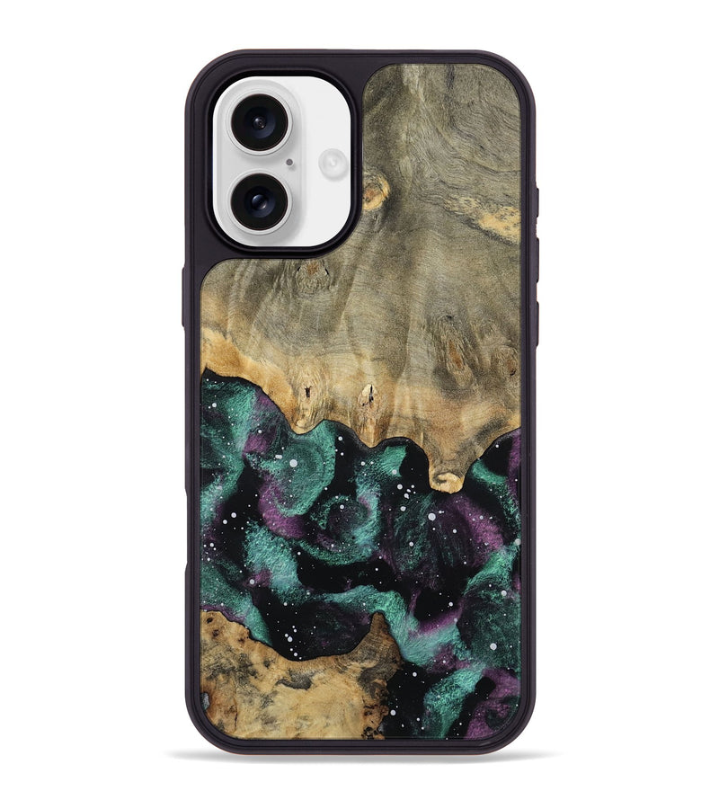 iPhone 16 Plus Wood Phone Case - Austen (Cosmos, 799461)