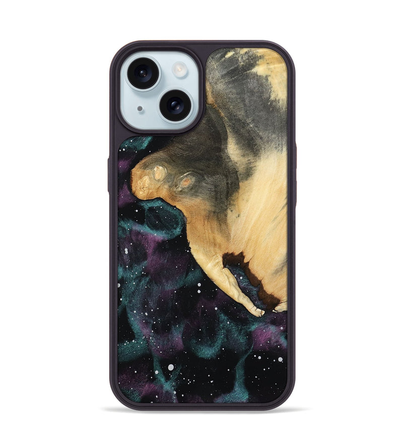 iPhone 15 Wood Phone Case - Lular (Cosmos, 799465)