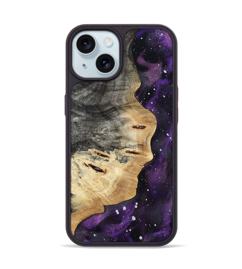 iPhone 15 Wood Phone Case - Carmela (Cosmos, 799467)