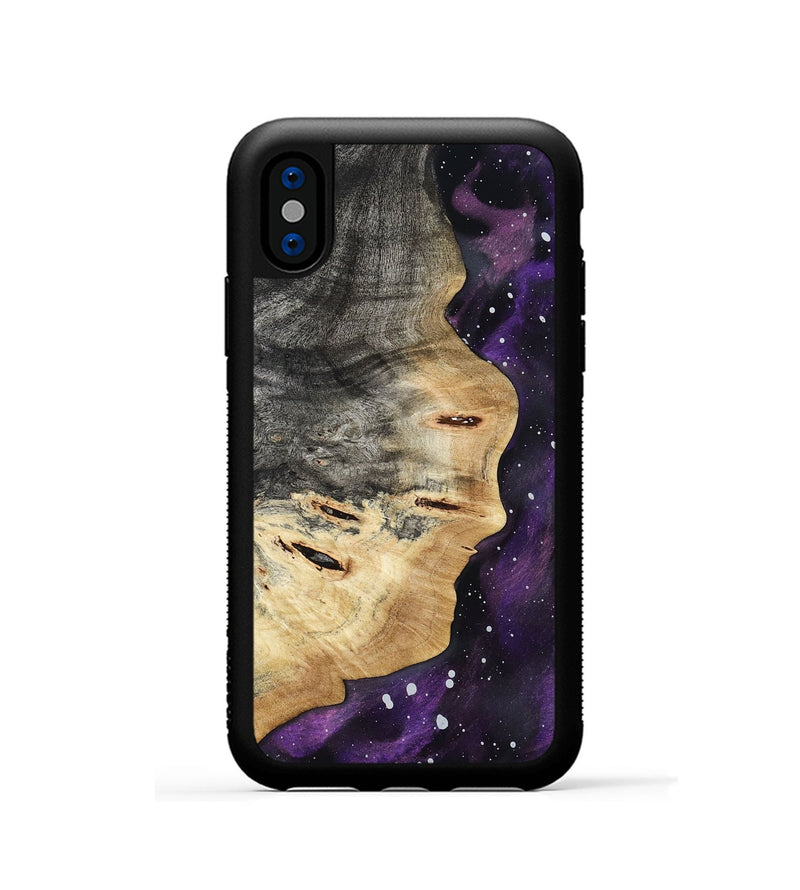 iPhone Xs Wood Phone Case - Carmela (Cosmos, 799467)