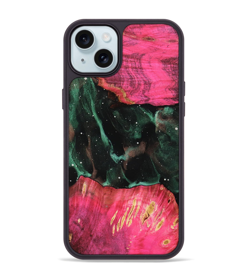 iPhone 15 Plus Wood Phone Case - Baby (Cosmos, 799471)