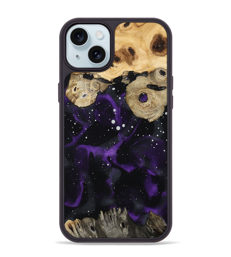 iPhone 15 Plus Wood Phone Case - Grover (Cosmos, 799473)