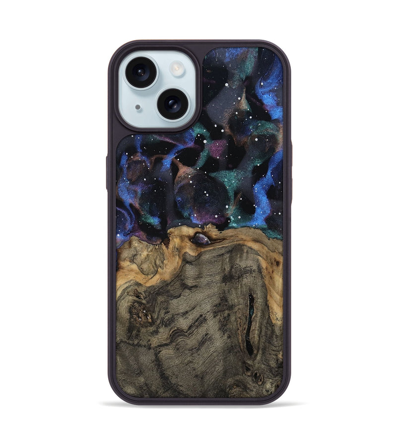 iPhone 15 Wood Phone Case - Coleen (Cosmos, 799479)