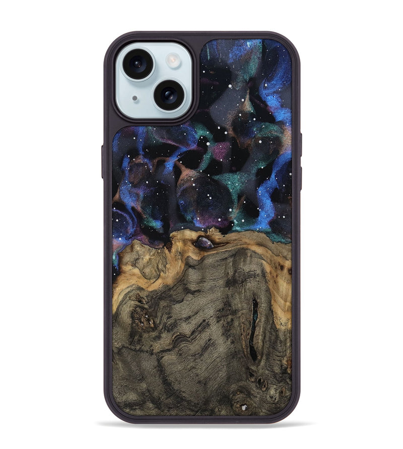 iPhone 15 Plus Wood Phone Case - Coleen (Cosmos, 799479)
