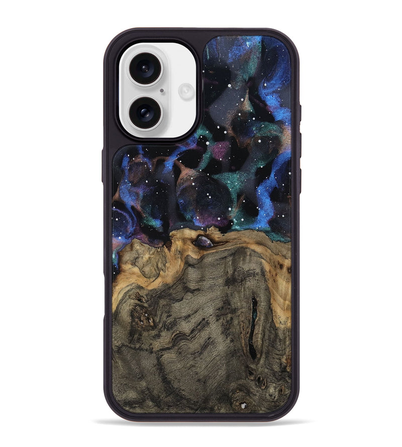 iPhone 16 Plus Wood Phone Case - Coleen (Cosmos, 799479)