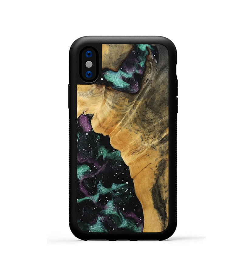 iPhone Xs Wood Phone Case - Dillion (Cosmos, 799485)