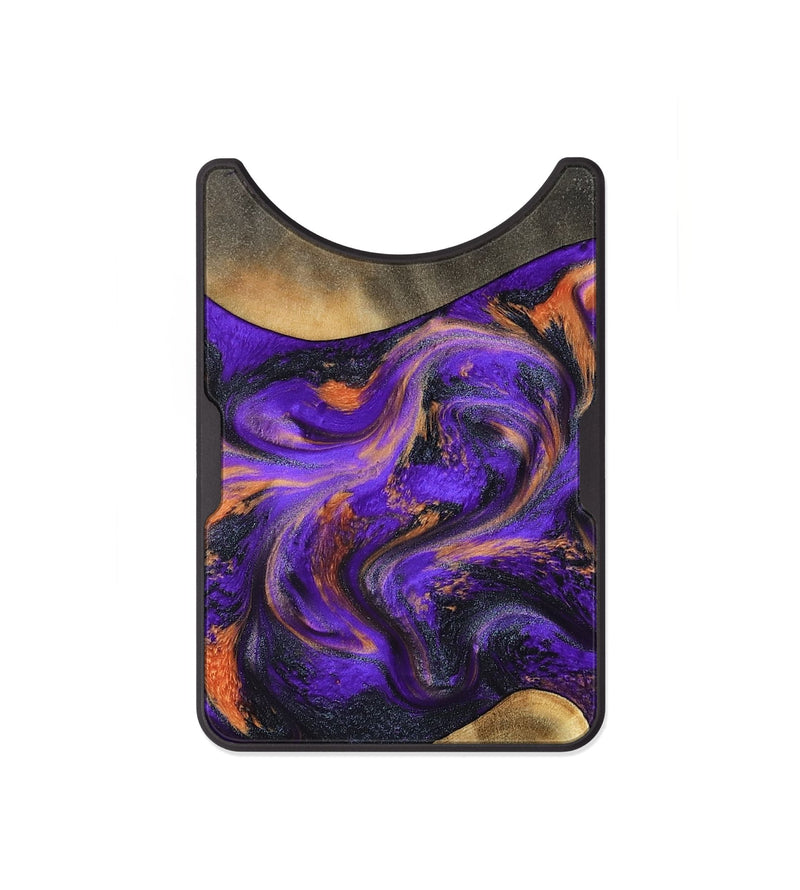 Alloy Wood Wallet - Garrett (Purple, 799488)