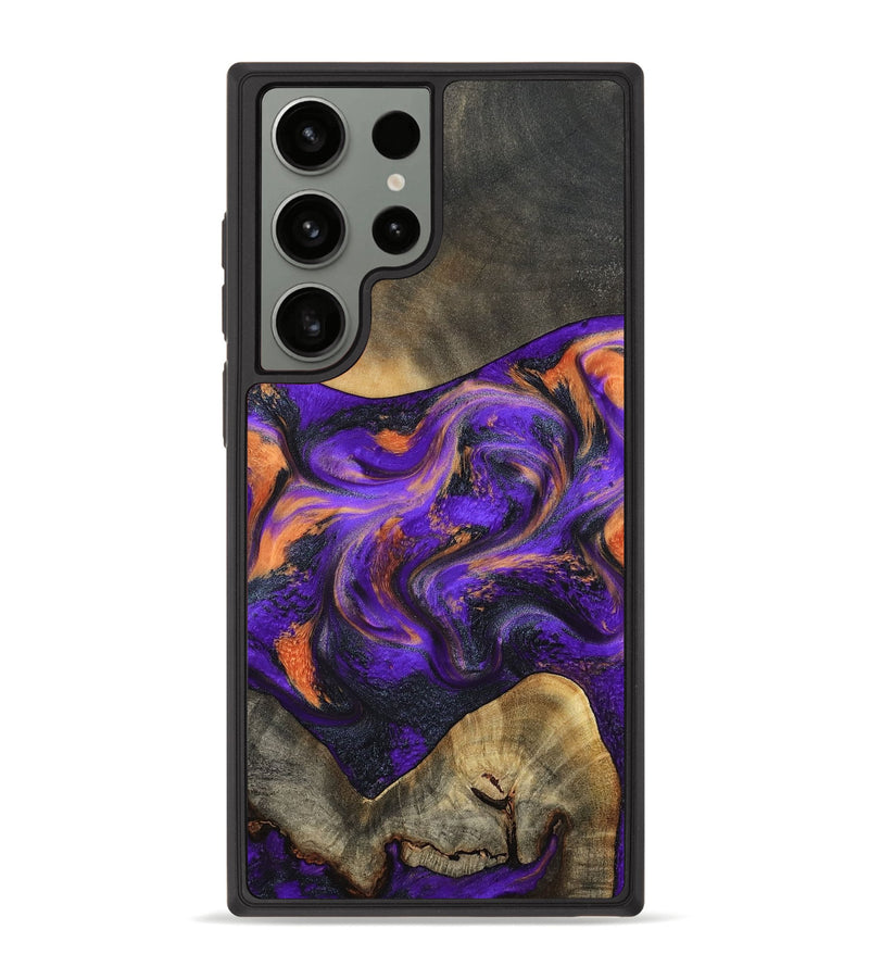 Galaxy S23 Ultra Wood Phone Case - Garrett (Purple, 799488)