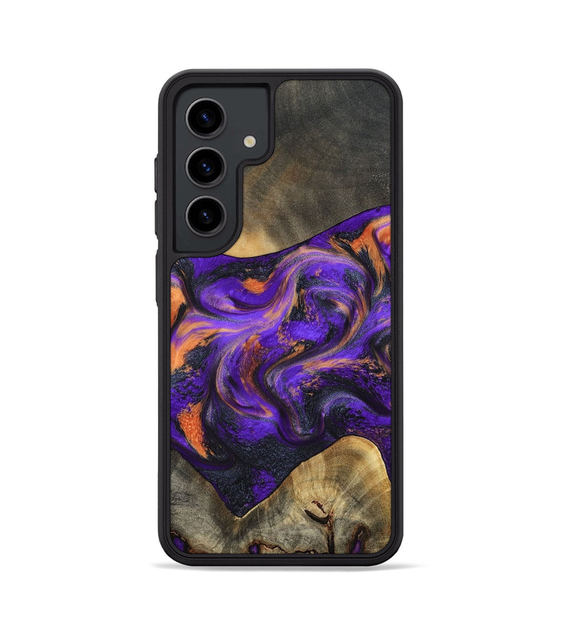 Galaxy S24 Wood Phone Case - Garrett (Purple, 799488)