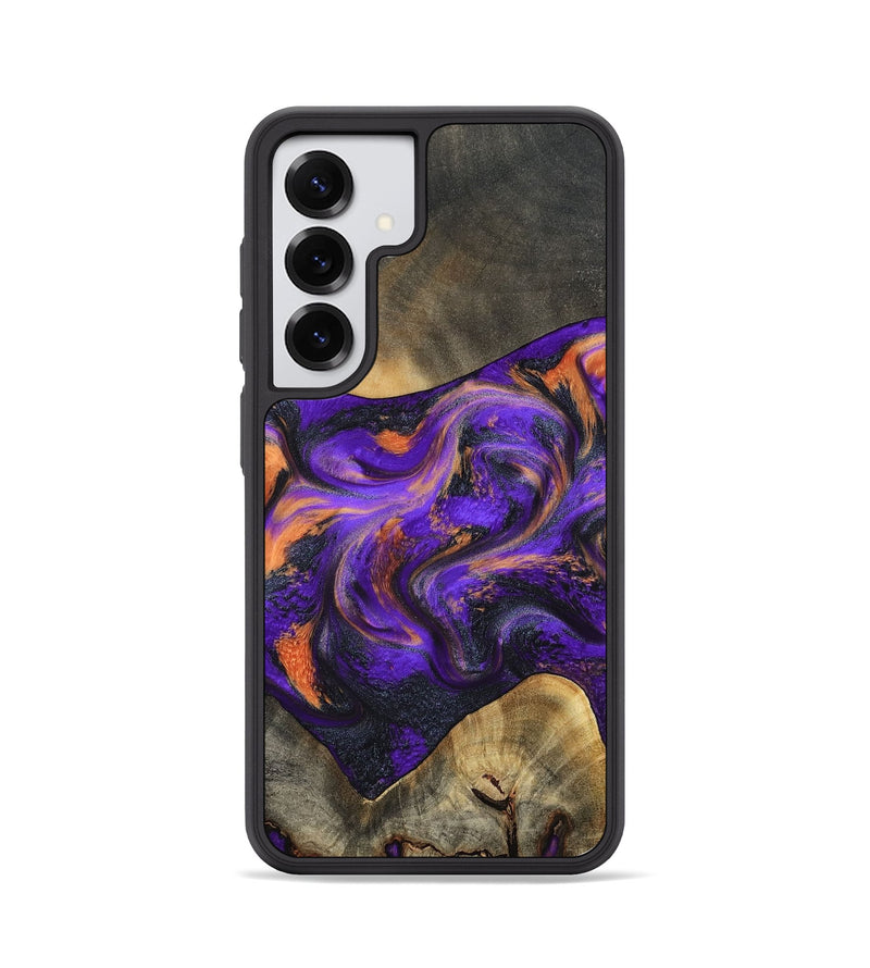 Galaxy S25 Wood Phone Case - Garrett (Purple, 799488)