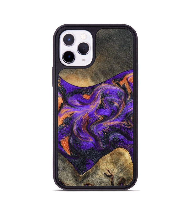 iPhone 11 Pro Wood Phone Case - Garrett (Purple, 799488)