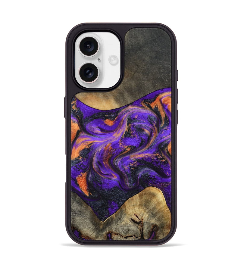 iPhone 17 Wood Phone Case - Garrett (Purple, 799488)