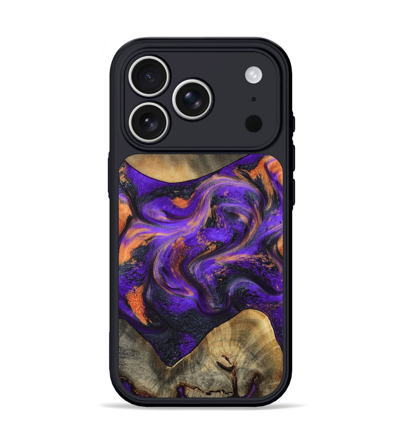 iPhone 17 Pro Wood Phone Case - Garrett (Purple, 799488)