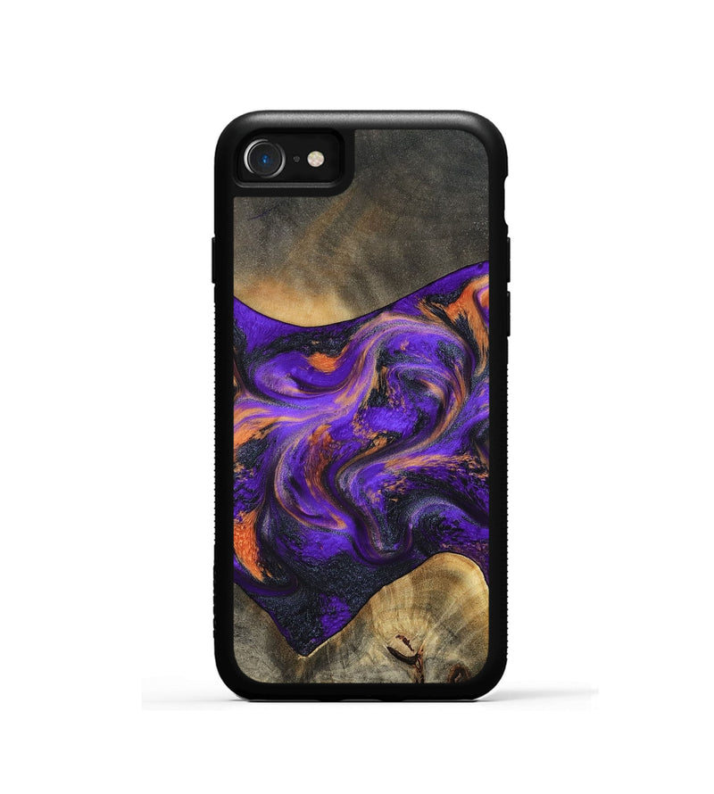 iPhone SE Wood Phone Case - Garrett (Purple, 799488)