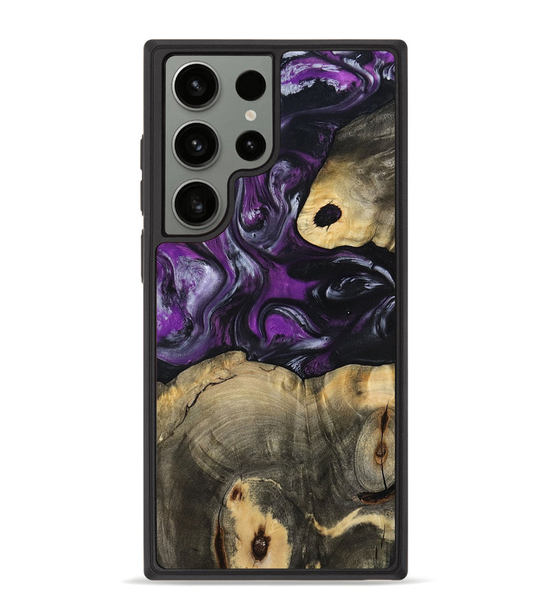 Galaxy S23 Ultra Wood Phone Case - Harding (Purple, 799489)