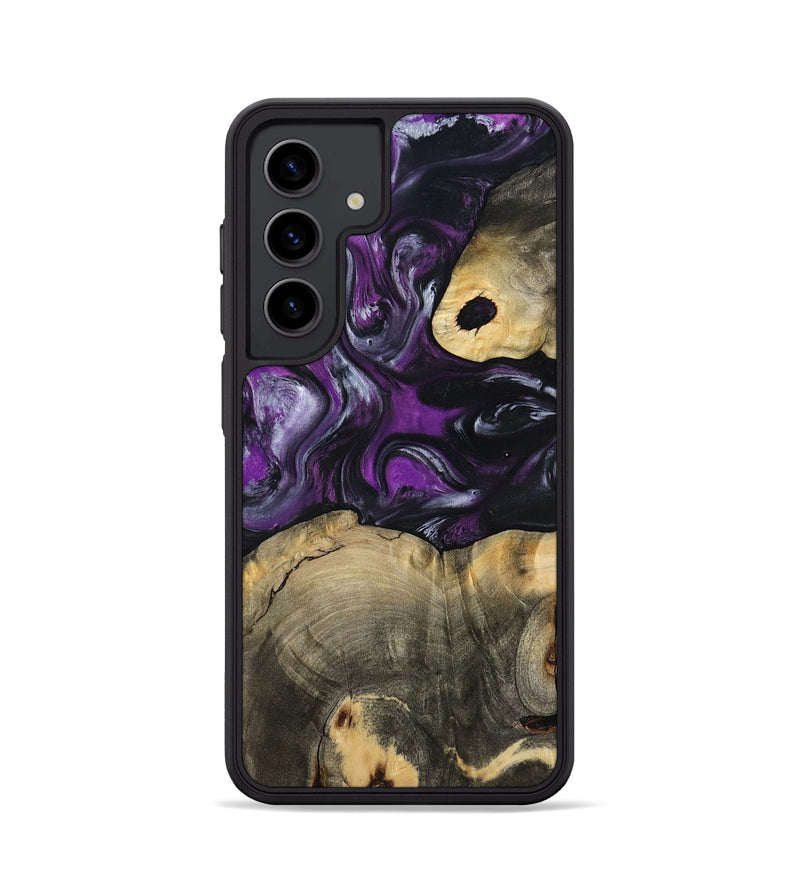 Galaxy S24 Wood Phone Case - Harding (Purple, 799489)