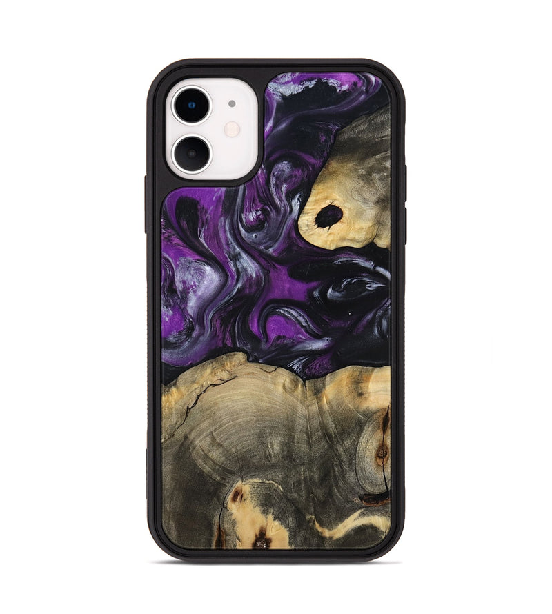 iPhone 11 Wood Phone Case - Harding (Purple, 799489)