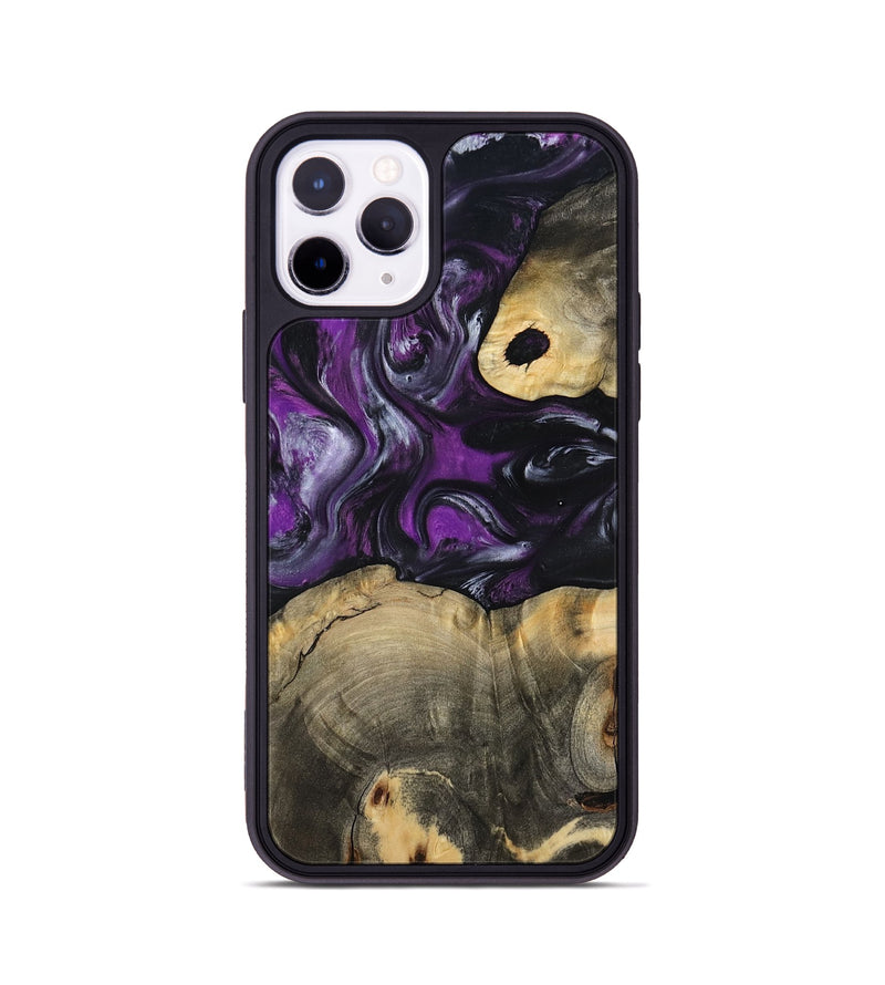 iPhone 11 Pro Wood Phone Case - Harding (Purple, 799489)