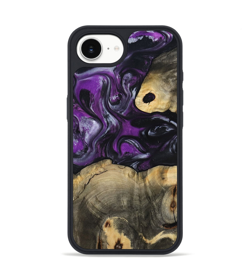 iPhone 16e Wood Phone Case - Harding (Purple, 799489)