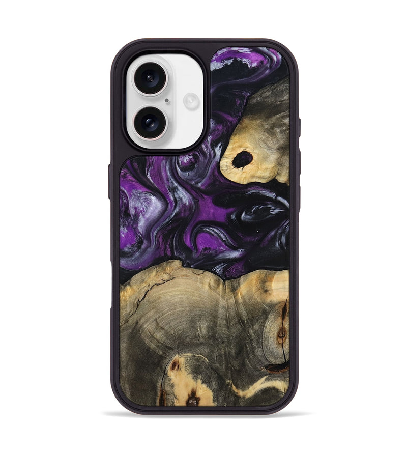 iPhone 17 Wood Phone Case - Harding (Purple, 799489)