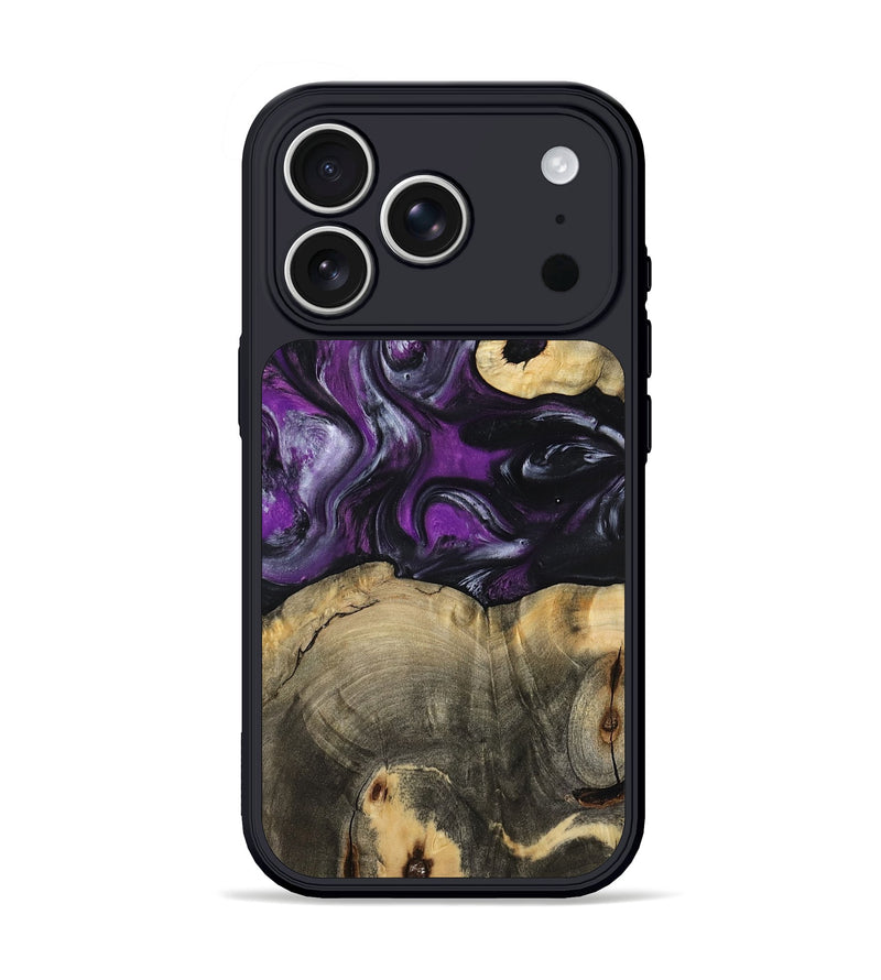 iPhone 17 Pro Wood Phone Case - Harding (Purple, 799489)