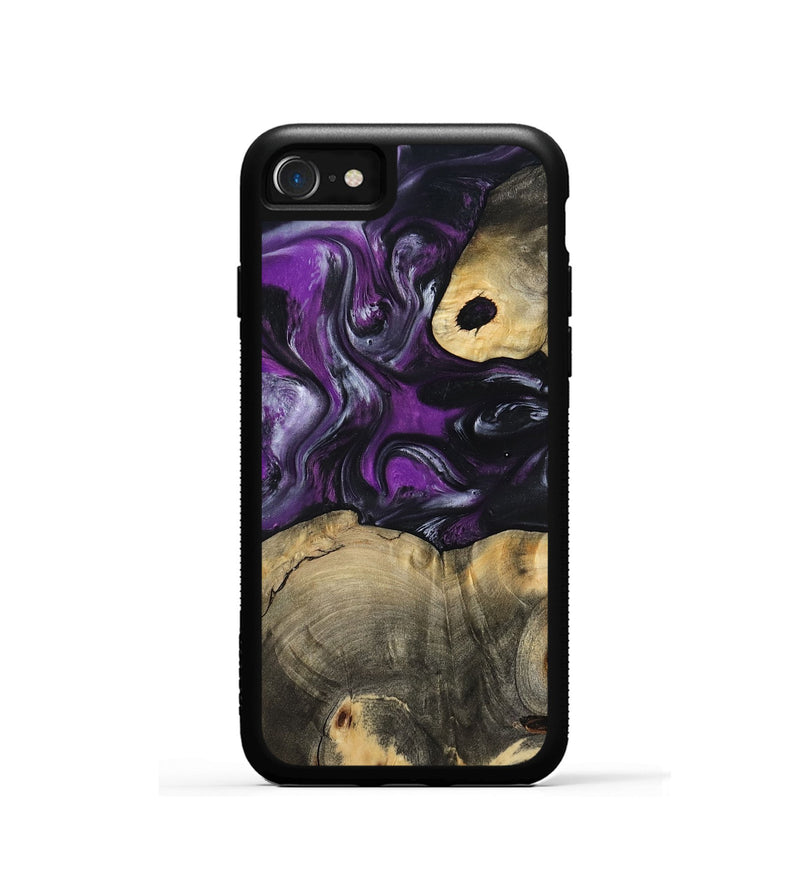 iPhone SE Wood Phone Case - Harding (Purple, 799489)