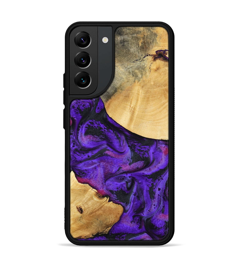 Galaxy S22 Plus Wood Phone Case - Inez (Purple, 799490)